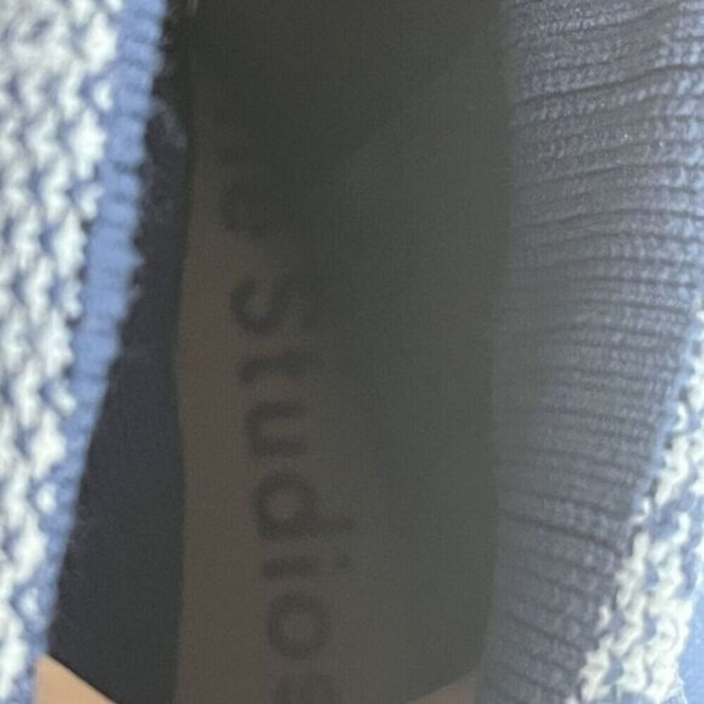 Acne Studios Blue Sock Tristan Sneakers Size 42 (US 9) High Top Trainers Runners - Picture 12 of 14